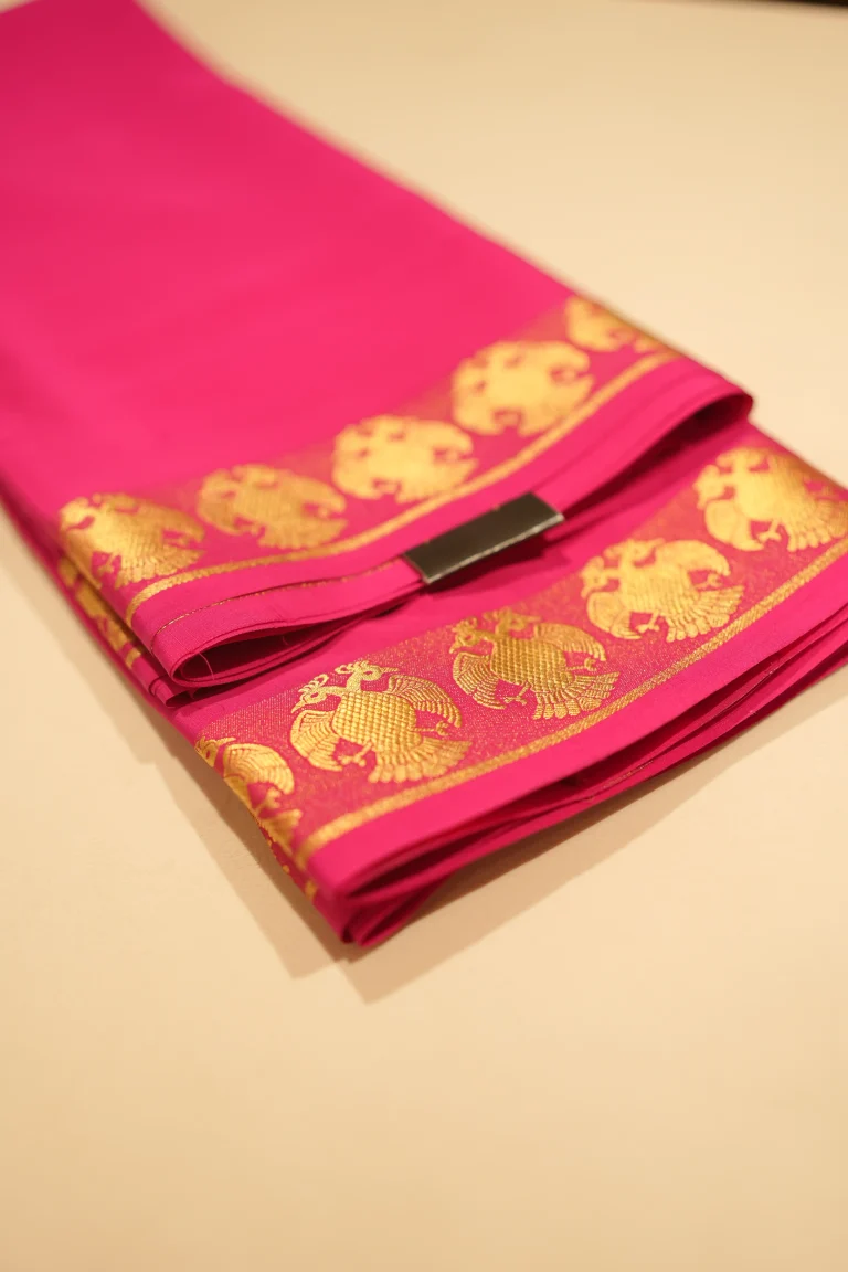 Pink Mysore Silk 01