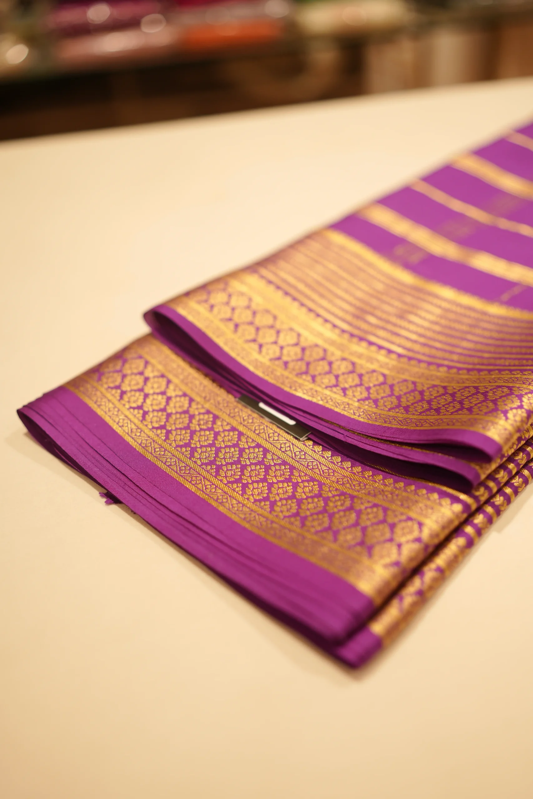 Purple Mysore Silk 01